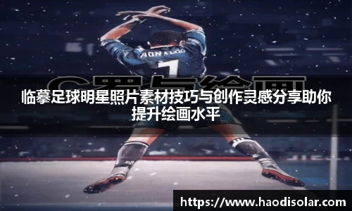 临摹足球明星照片素材技巧与创作灵感分享助你提升绘画水平